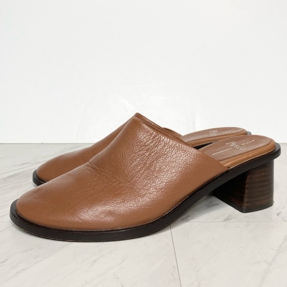 Linea Paolo Emeline Brown Mule 8M - Picture 1 of 14